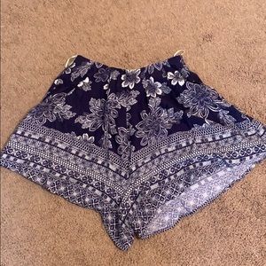 Flowy high waisted shorts